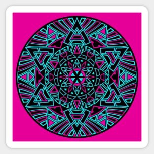 Circle Mandalas 64 (Style:94) Sticker